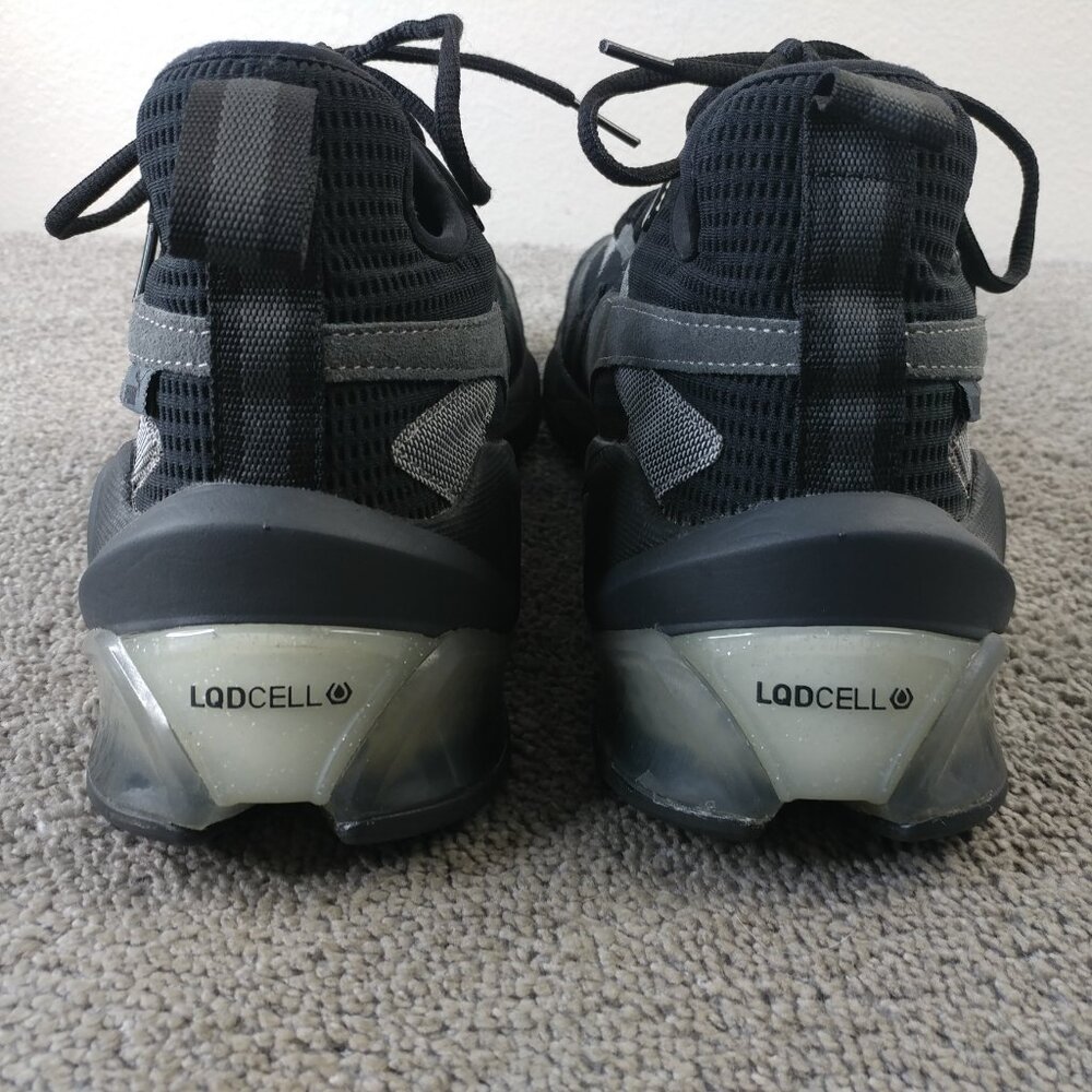 Puma LQDCELL Origin Mens Size 12 Running Shoes Low Top Black Asphalt - Picture 8 of 9